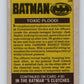 1989 Topps Batman #29 Toxic Flood! Image 2