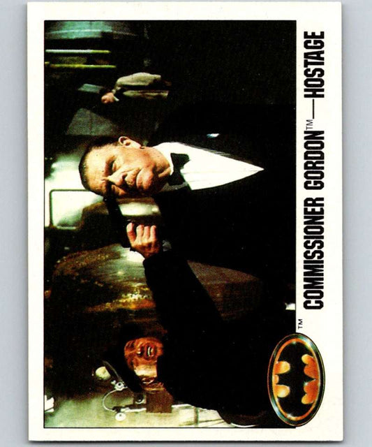 1989 Topps Batman #31 Commissioner Gordon Hostage Image 1