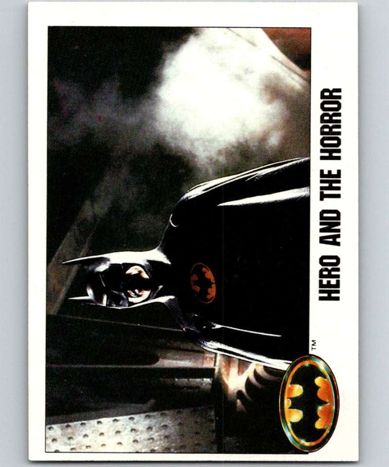 1989 Topps Batman #33 Hero and the Horror Image 1