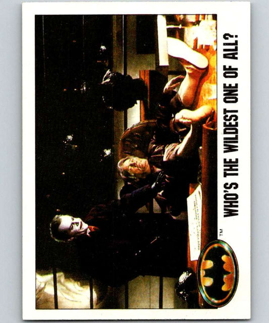 1989 Topps Batman #59 Who's the Wildest one of all? Image 1