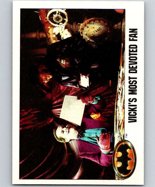 1989 Topps Batman #61 Vicki's Most Devoted Fan Image 1