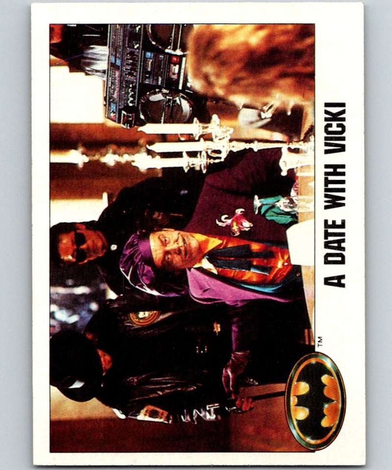 1989 Topps Batman #69 A Date with Vicki Image 1