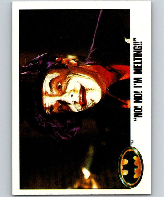 1989 Topps Batman #72 No! No! I'm Melting!! Image 1