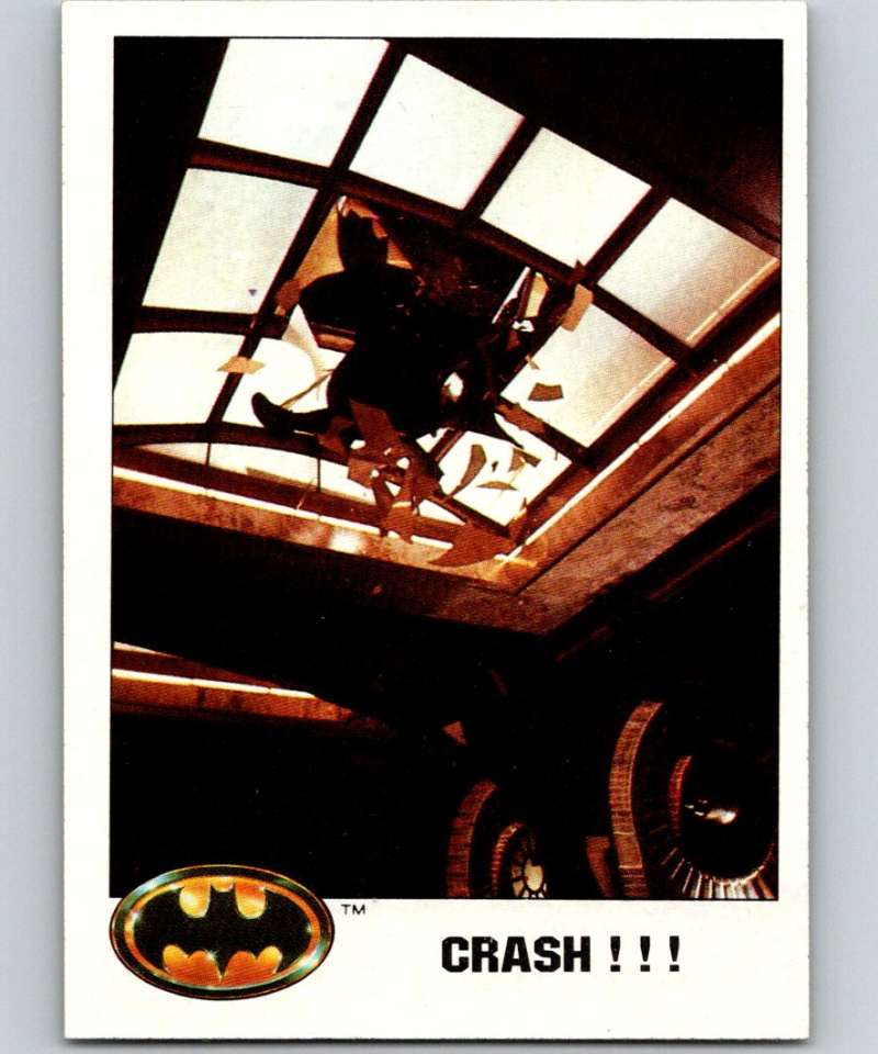 1989 Topps Batman #73 Crash!!! Image 1