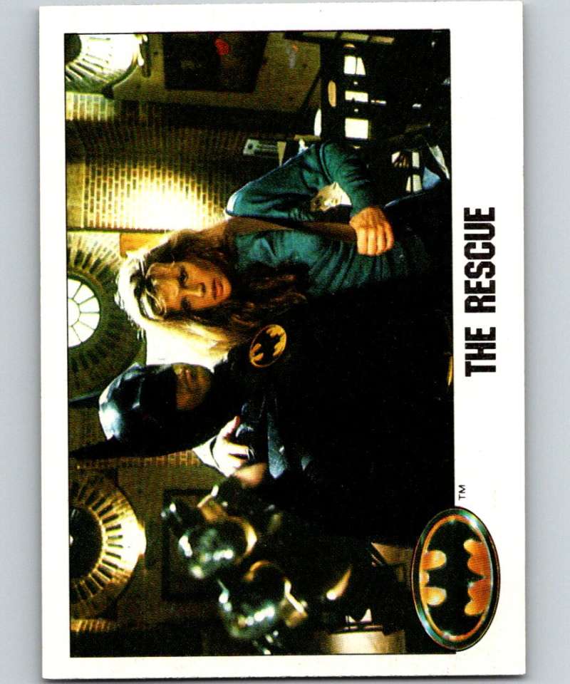 1989 Topps Batman #74 The Rescue