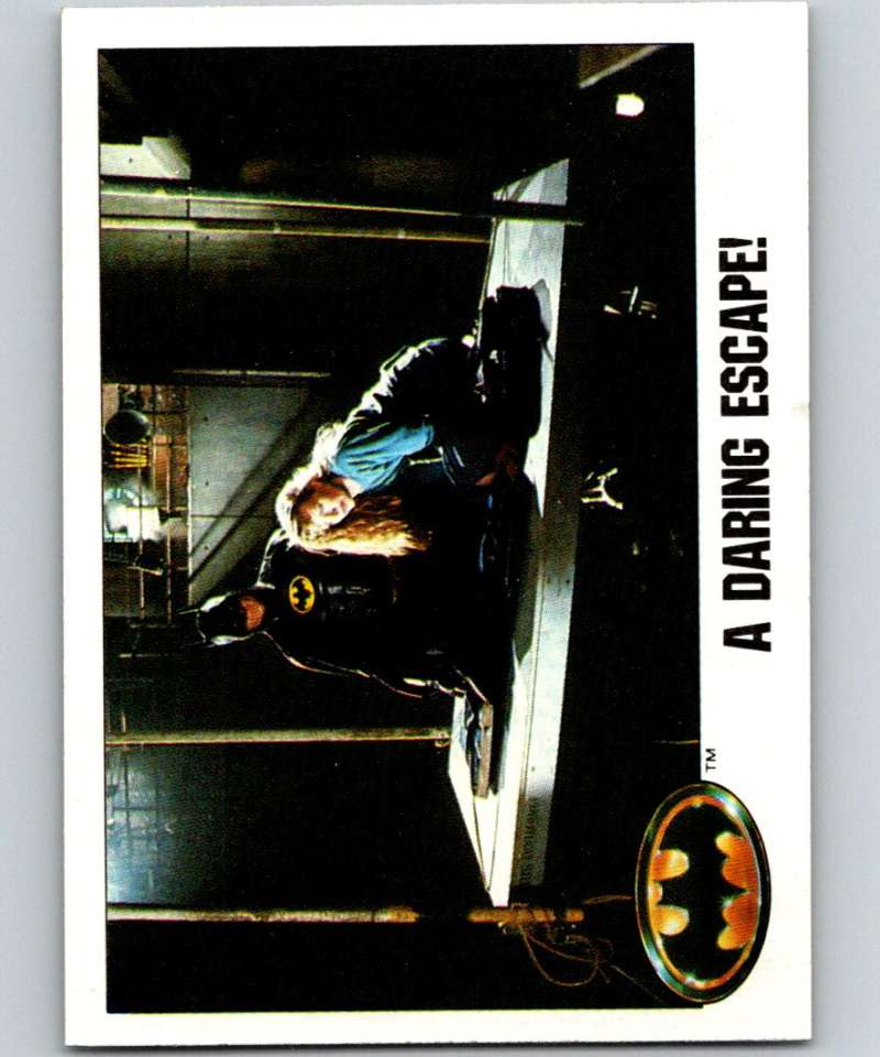 1989 Topps Batman #76 A Daring Escape! Image 1