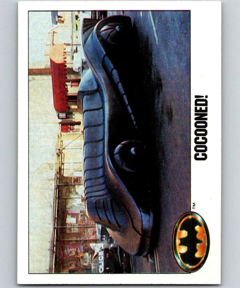 1989 Topps Batman #80 Cocooned! Image 1