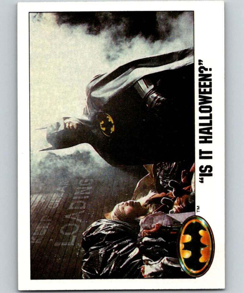 1989 Topps Batman #81 Is It Halloween? Image 1