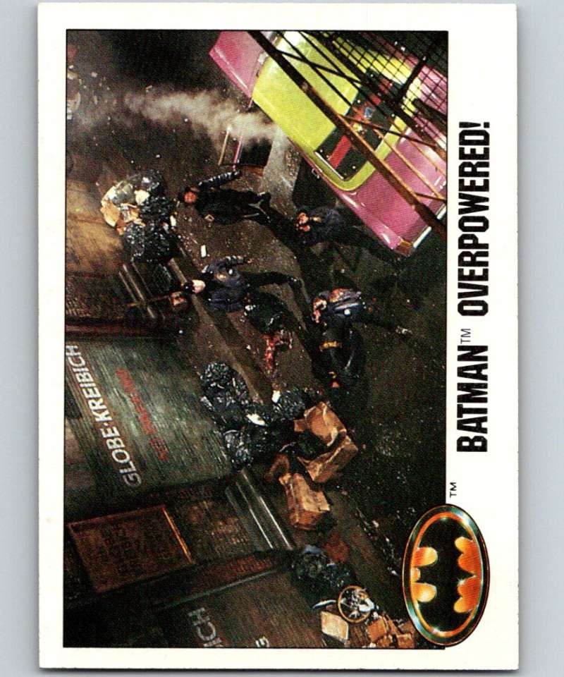 1989 Topps Batman #85 Batman Overpowered! Image 1