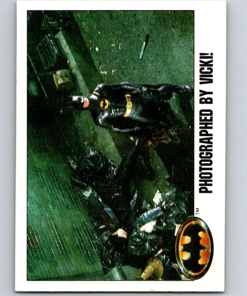 1989 Topps Batman #89 Photographed by Vicki! Image 1