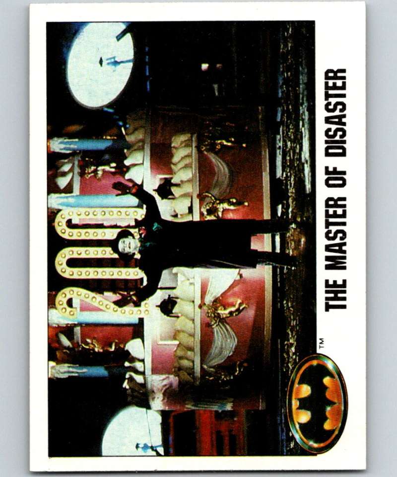 1989 Topps Batman #101 The Master of Disaster