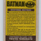 1989 Topps Batman #102 Bicentennial Nightmare!