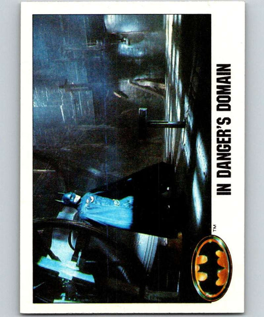 1989 Topps Batman #114 In Danger's Domain