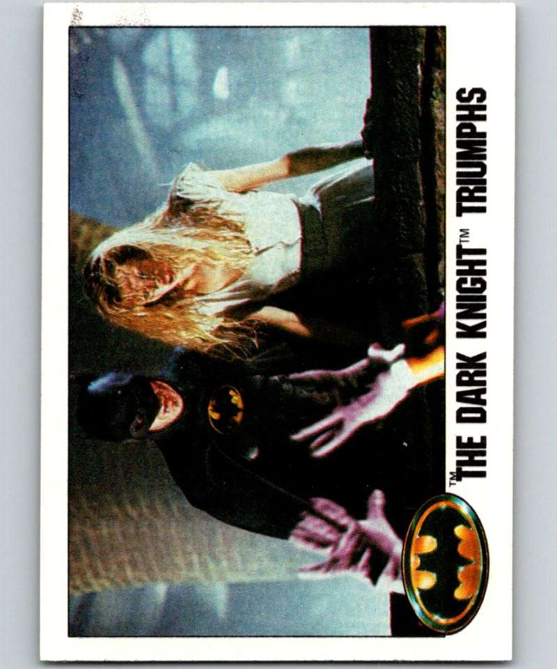 1989 Topps Batman #128 The Dark Knight Triumphs