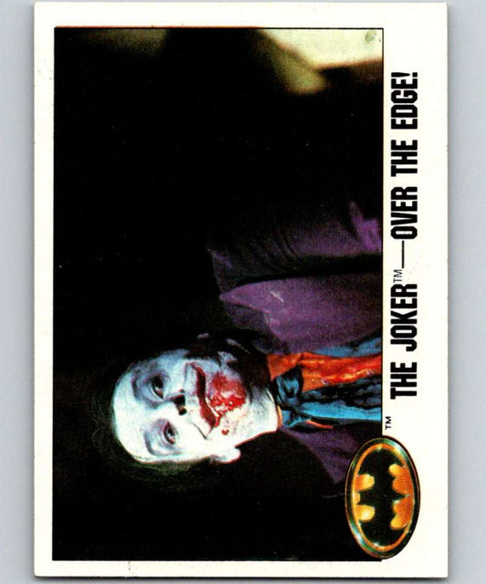 1989 Topps Batman #129 The Joker Over the Edge! Image 1