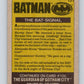 1989 Topps Batman #131 The Bat-Signal Image 2