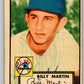 1952 Topps Red Back  #175 Billy Martin RC Rookie Vintage Baseball Card - BV $500