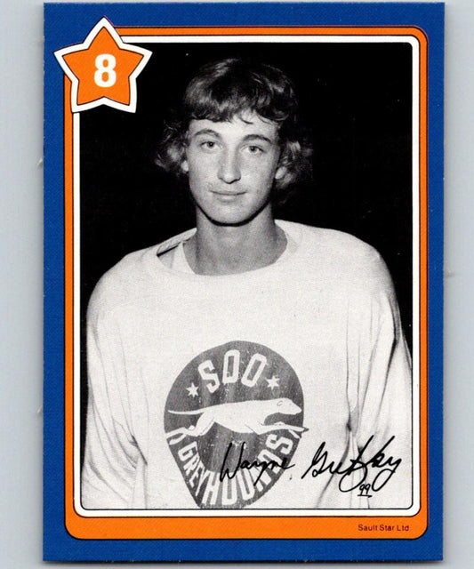 1982-83 Neilson's #8 Wayne Gretzky The Helmet NHL Hockey 03066