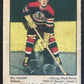 1951-52 Parkhurst #37 Bill Gadsby RC Rookie Blackhawks Vintage Hockey