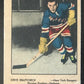 1951-52 Parkhurst #92 Steve Kraftcheck RC Rookie Rangers Vintage Hockey