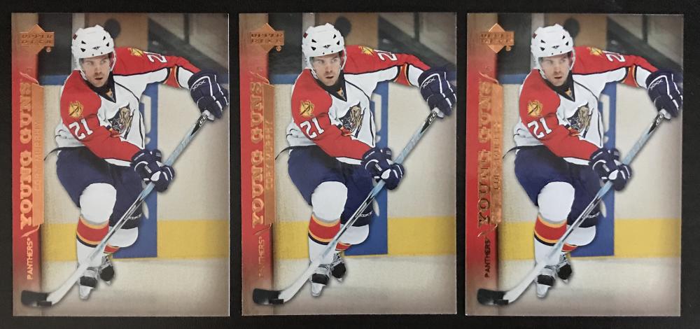 2007-08 Upper Deck #221 Cory Murphy Young Guns YG Rookie RC Lot of 3 Image 1