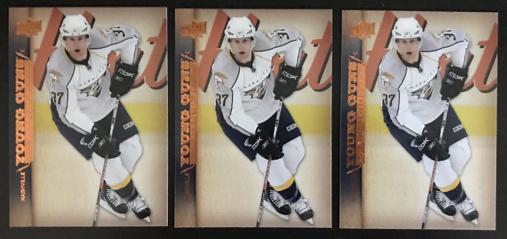 2007-08 Upper Deck #480 Rich Peverley Young Guns YG Rookie RC Lot of 3 Image 1