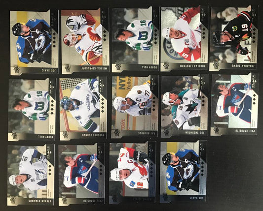 2009-10 Black Diamond Horizontal NHL Hockey Card Lot of 14 - BV $174 - Lot #3 Image 1