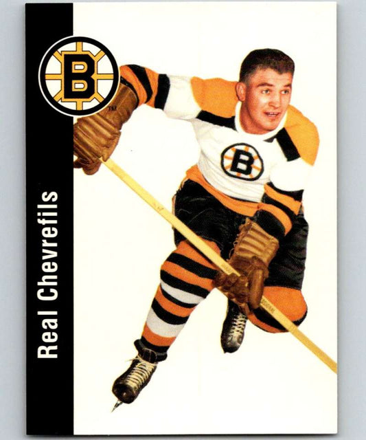 1994-95 Parkhurst Missing Link #8 Real Chevrefils Bruins NHL Hockey
