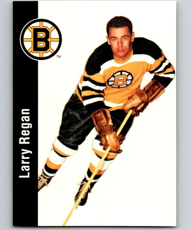 1994-95 Parkhurst Missing Link #16 Larry Regan Bruins NHL Hockey