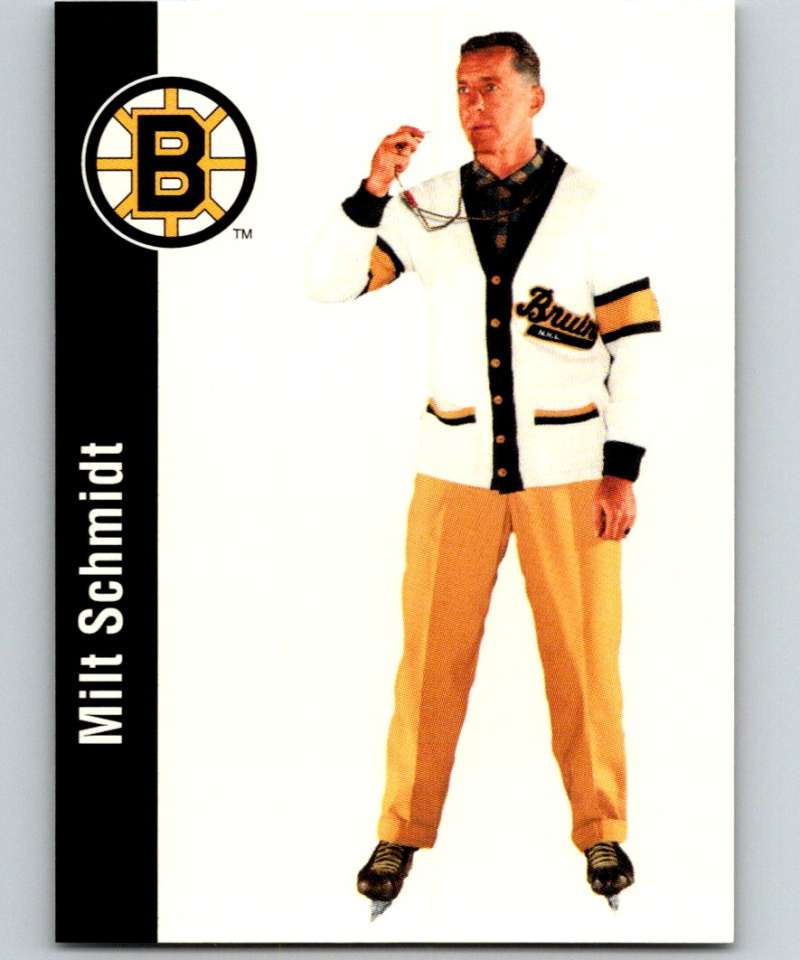 1994-95 Parkhurst Missing Link #21 Milt Schmidt Bruins CO NHL Hockey