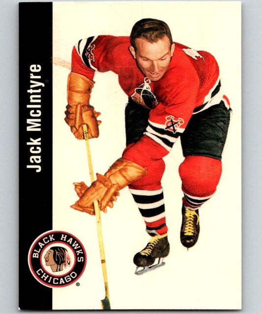 1994-95 Parkhurst Missing Link #27 Jack McIntyre Blackhawks NHL Hockey Image 1