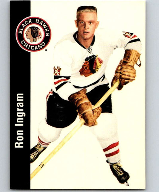 1994-95 Parkhurst Missing Link #33 Ron Ingram Blackhawks NHL Hockey