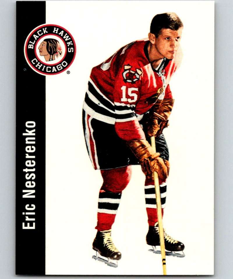 1994-95 Parkhurst Missing Link #39 Eric Nesterenko Blackhawks NHL Hockey Image 1