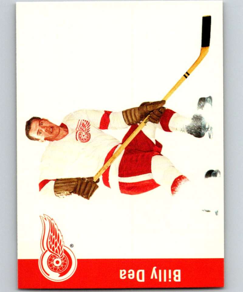 1994-95 Parkhurst Missing Link #47 Billy Dea Red Wings NHL Hockey Image 1