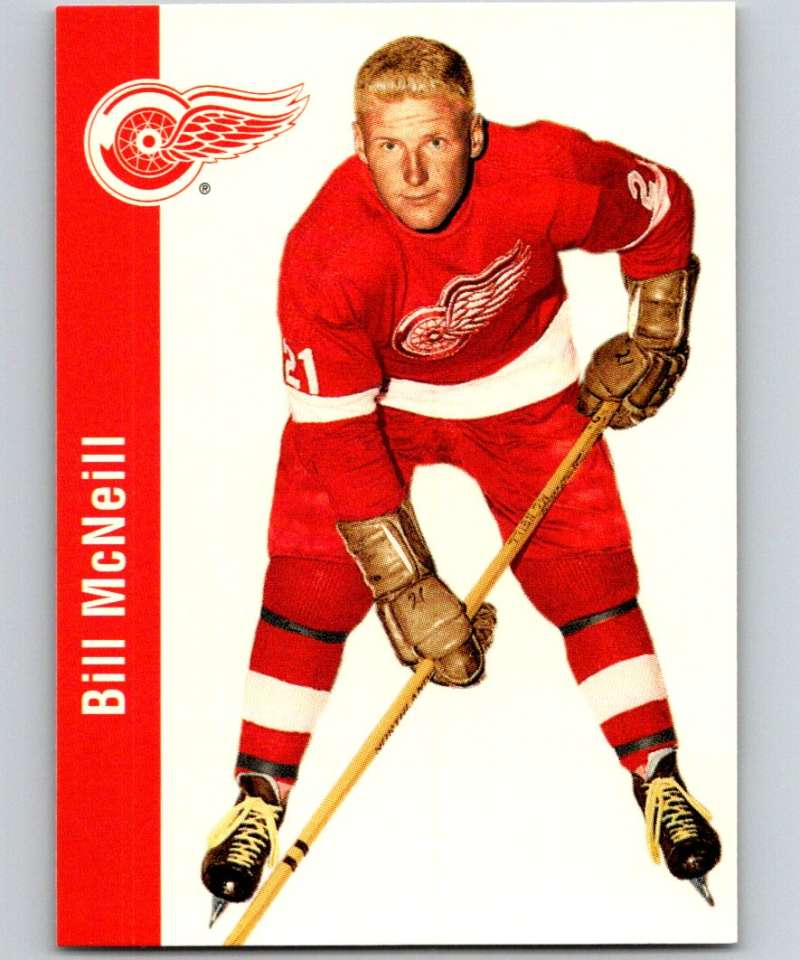 1994-95 Parkhurst Missing Link #48 Bill McNeill Red Wings NHL Hockey