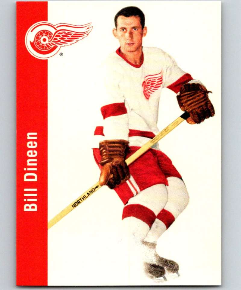 1994-95 Parkhurst Missing Link #50 Bill Dineen Red Wings NHL Hockey