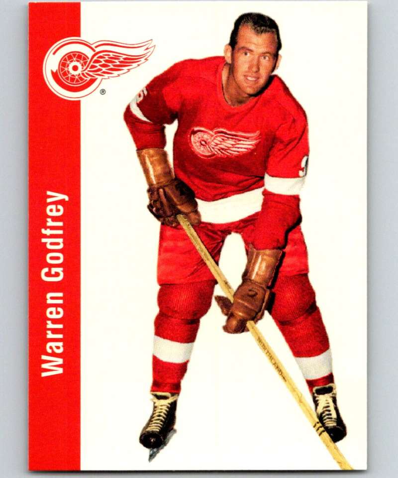 1994-95 Parkhurst Missing Link #51 Warren Godfrey Red Wings NHL Hockey