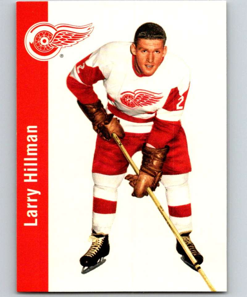 1994-95 Parkhurst Missing Link #55 Larry Hillman Red Wings NHL Hockey