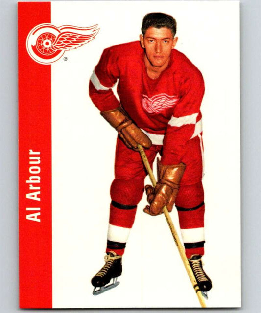 1994-95 Parkhurst Missing Link #61 Al Arbour Red Wings NHL Hockey