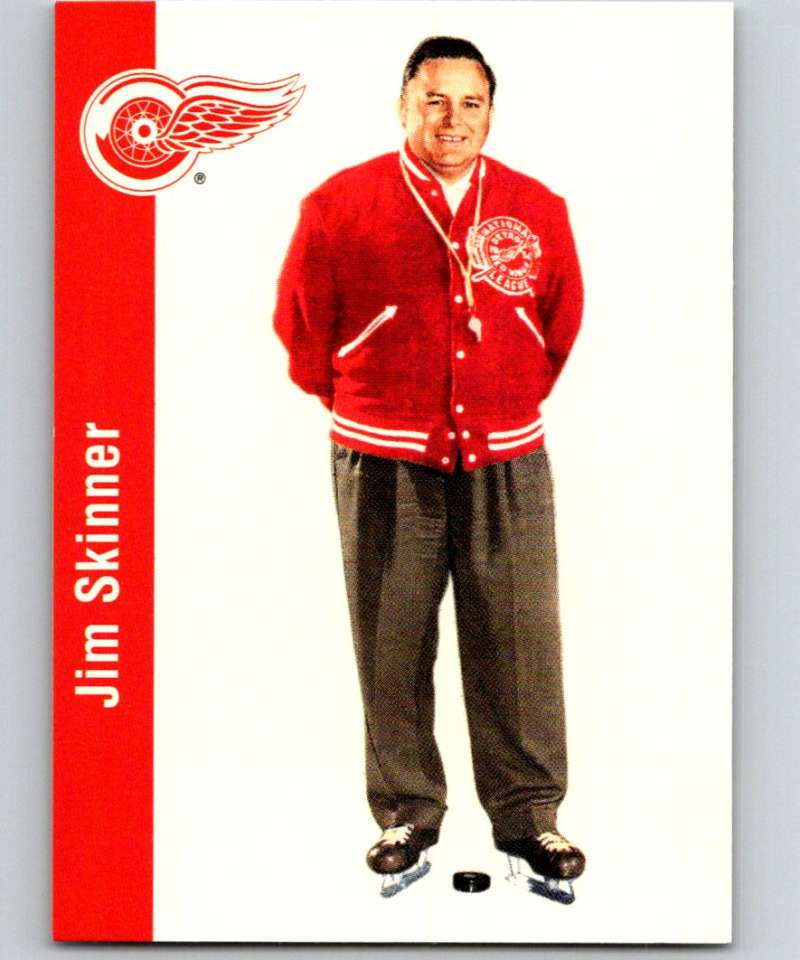 1994-95 Parkhurst Missing Link #63 Jim Skinner RC Rookie Red Wings CO NHL Hockey