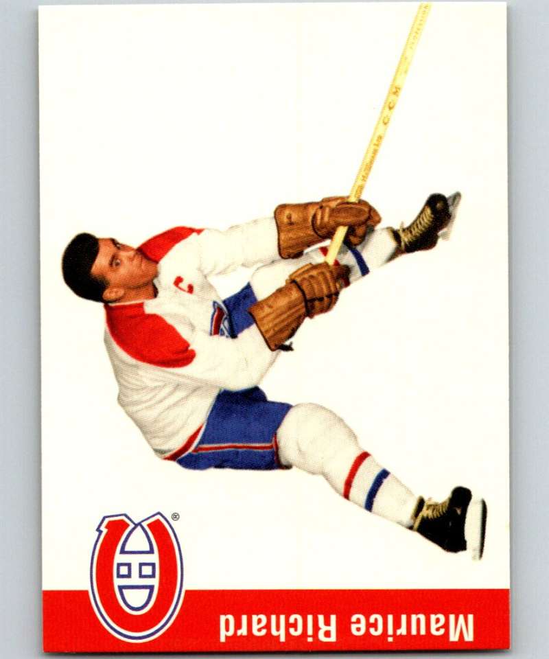 1994-95 Parkhurst Missing Link #65 Maurice Richard Canadiens NHL Hockey