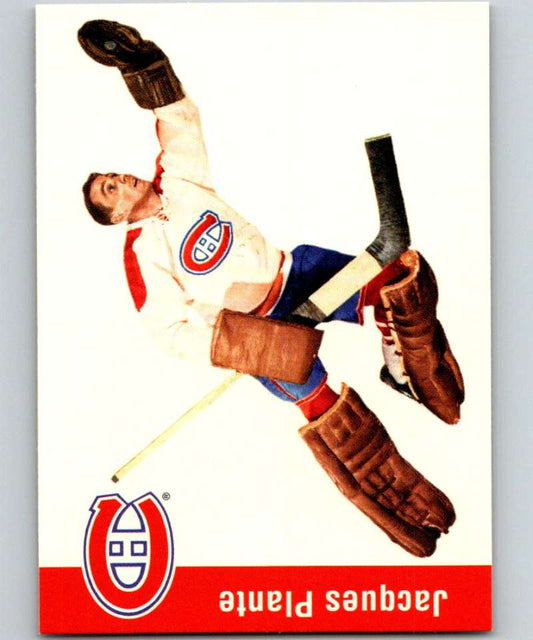 1994-95 Parkhurst Missing Link #72 Jacques Plante Canadiens NHL Hockey