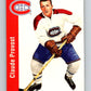 1994-95 Parkhurst Missing Link #73 Claude Provost Canadiens NHL Hockey
