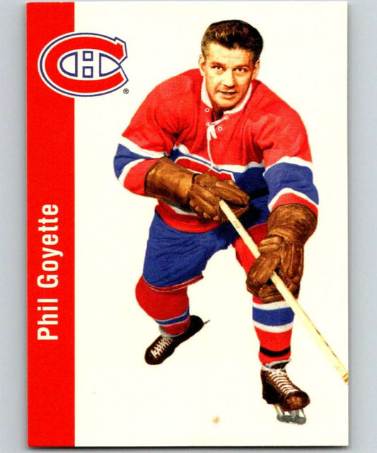 1994-95 Parkhurst Missing Link #74 Phil Goyette Canadiens NHL Hockey