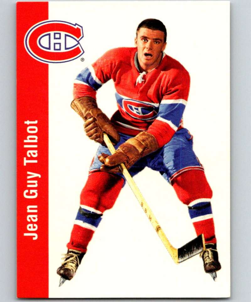 1994-95 Parkhurst Missing Link #80 Jean Guy Talbot Canadiens NHL Hockey Image 1
