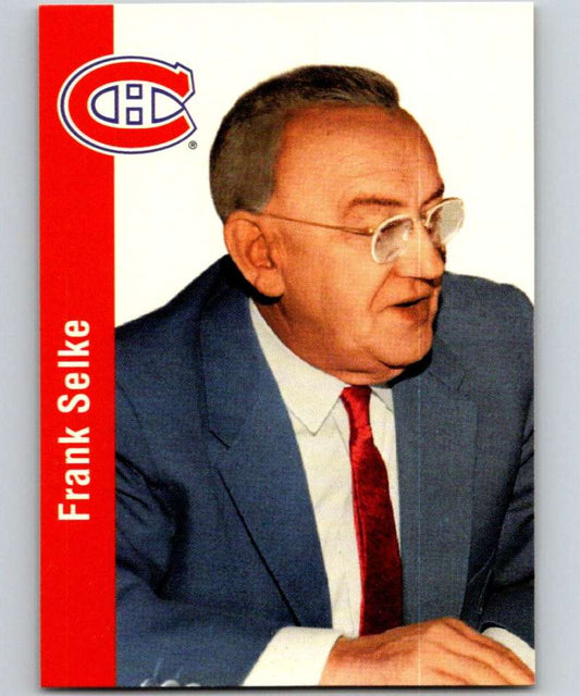 1994-95 Parkhurst Missing Link #85 Frank Selke Canadiens NHL Hockey Image 1