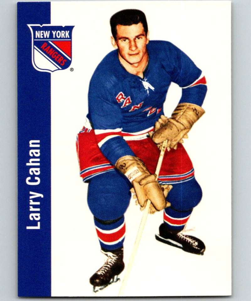 1994-95 Parkhurst Missing Link #87 Larry Cahan NY Rangers NHL Hockey