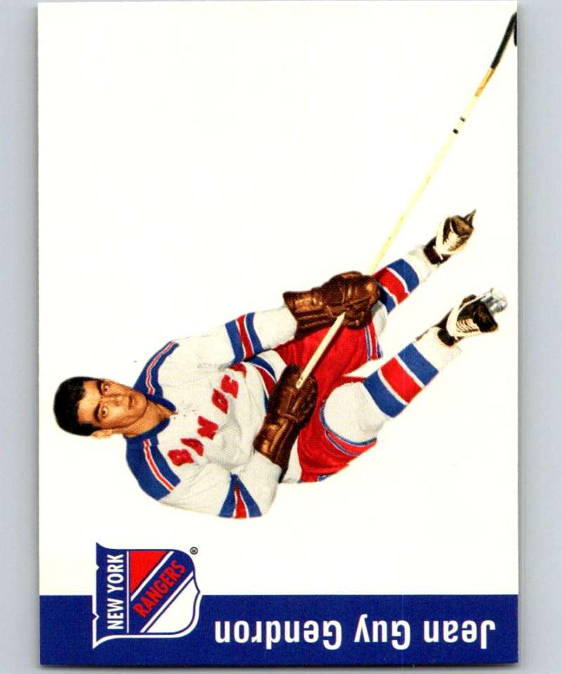 1994-95 Parkhurst Missing Link #88 Jean Guy Gendron NY Rangers NHL Hockey Image 1