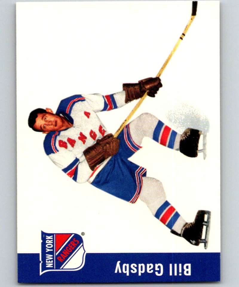 1994-95 Parkhurst Missing Link #89 Bill Gadsby NY Rangers NHL Hockey