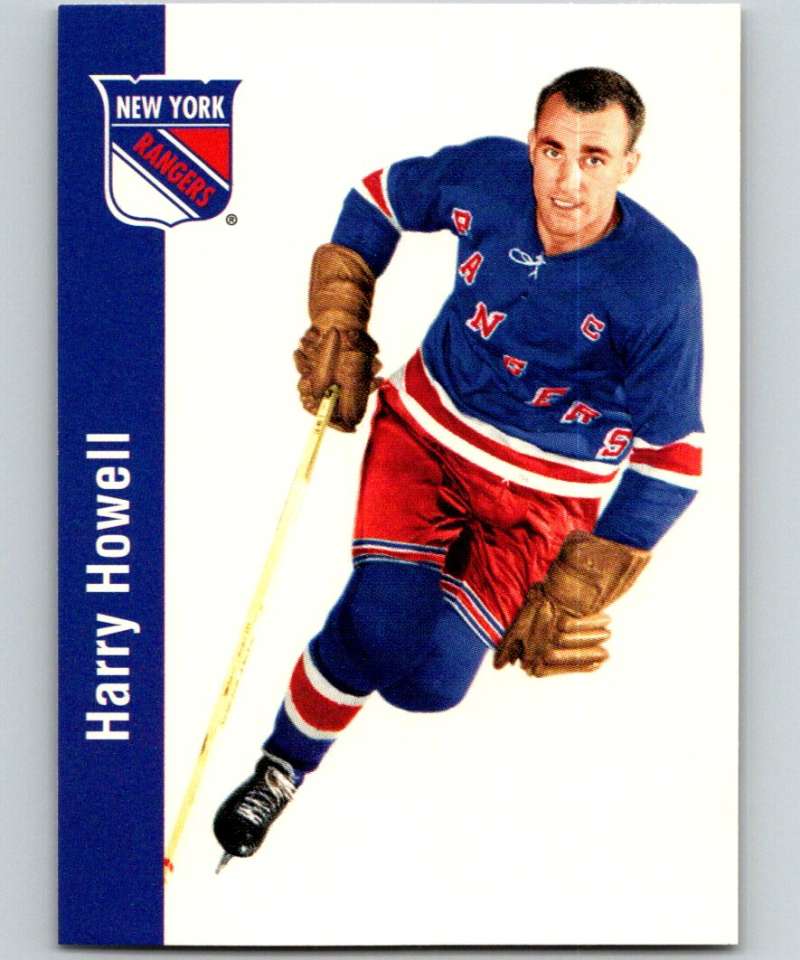 1994-95 Parkhurst Missing Link #96 Harry Howell NY Rangers NHL Hockey